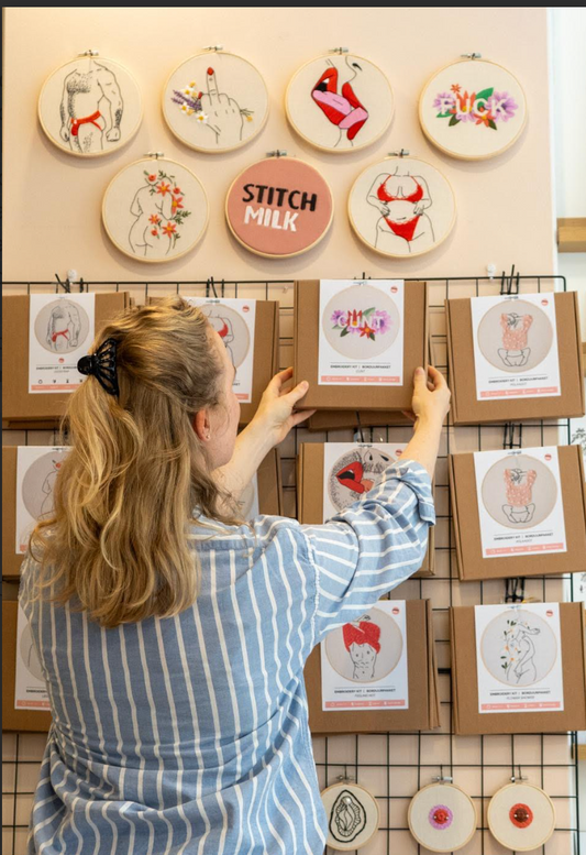 🪡 Meet the Maker: Stitchmilk – Borduurwerk met ballen