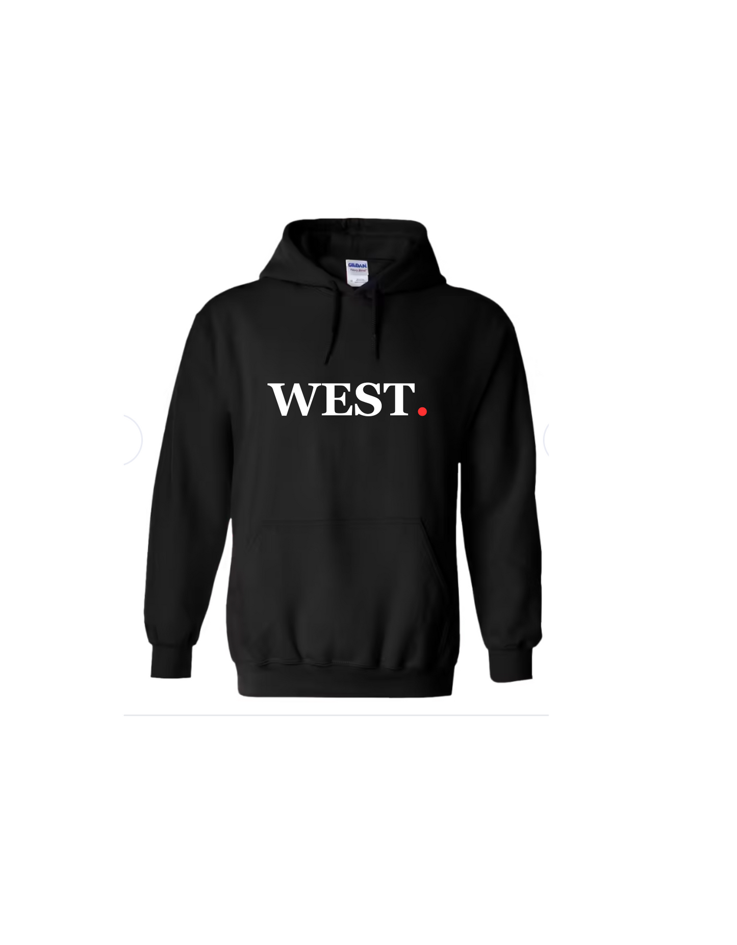 WEST Hoodie Zwart