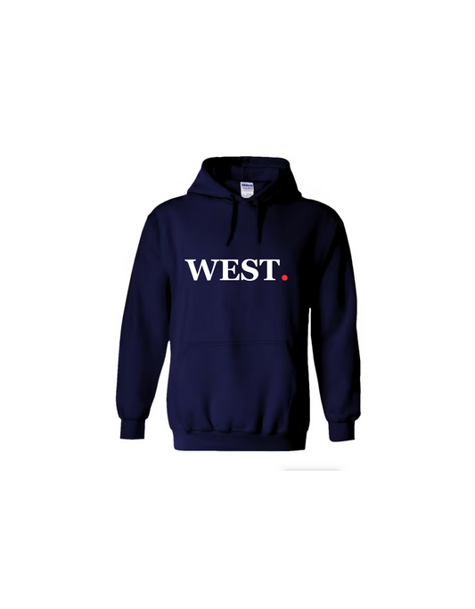 WEST Hoodie Donker Blauw
