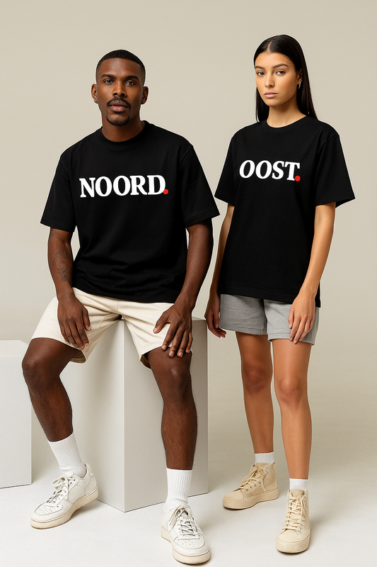 tshirt noord zwart 
