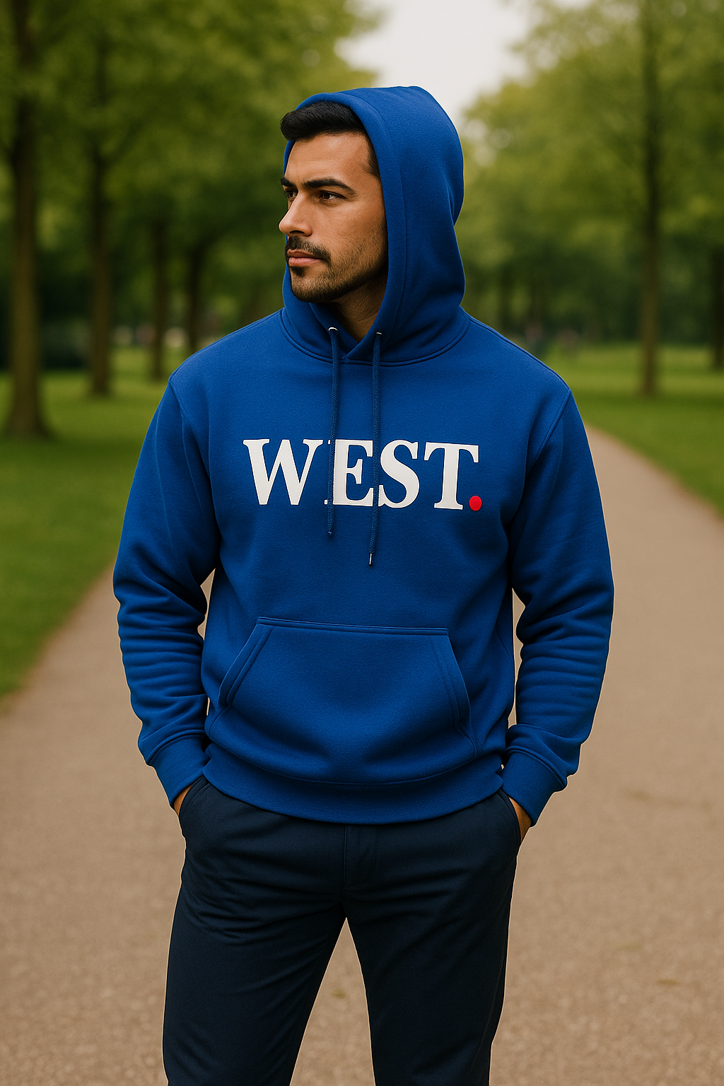 WEST Hoodie van Jill & Gio – Stoer, stijlvol en echt Amsterdams