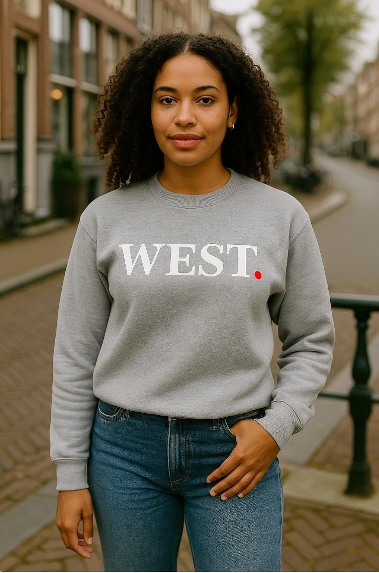 WEST Sweater unisex trui Jill & Gio Amsterdam West