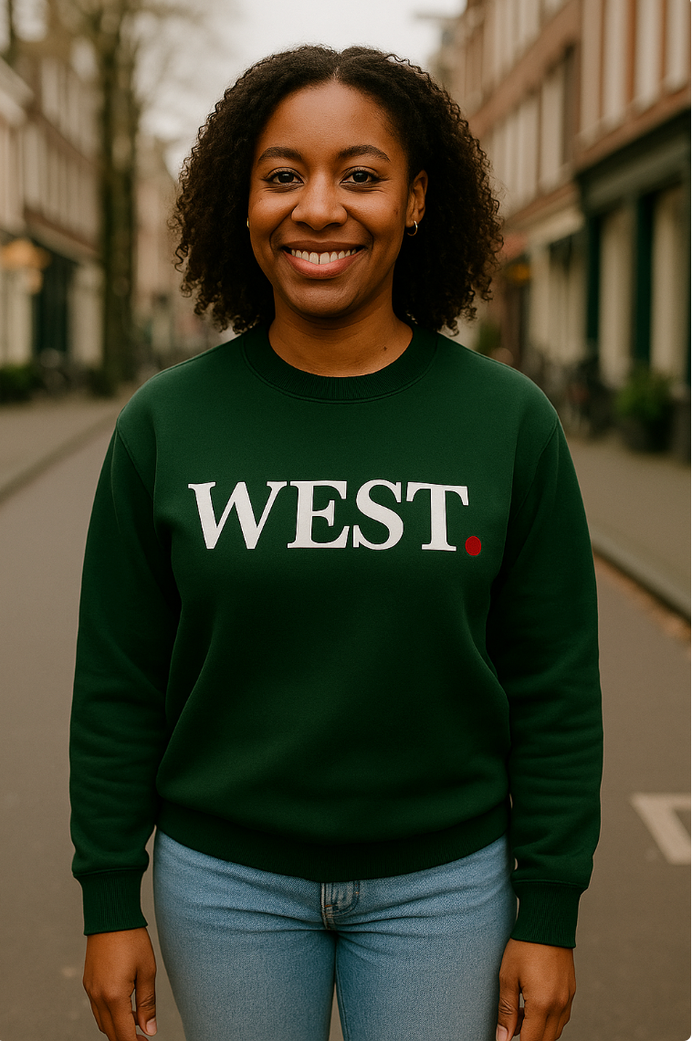 WEST Sweater unisex trui Jill & Gio Amsterdam West