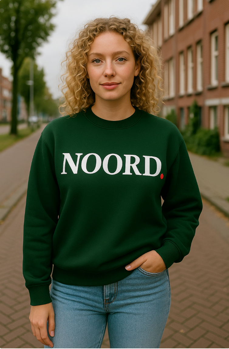 Noord sweater groen
