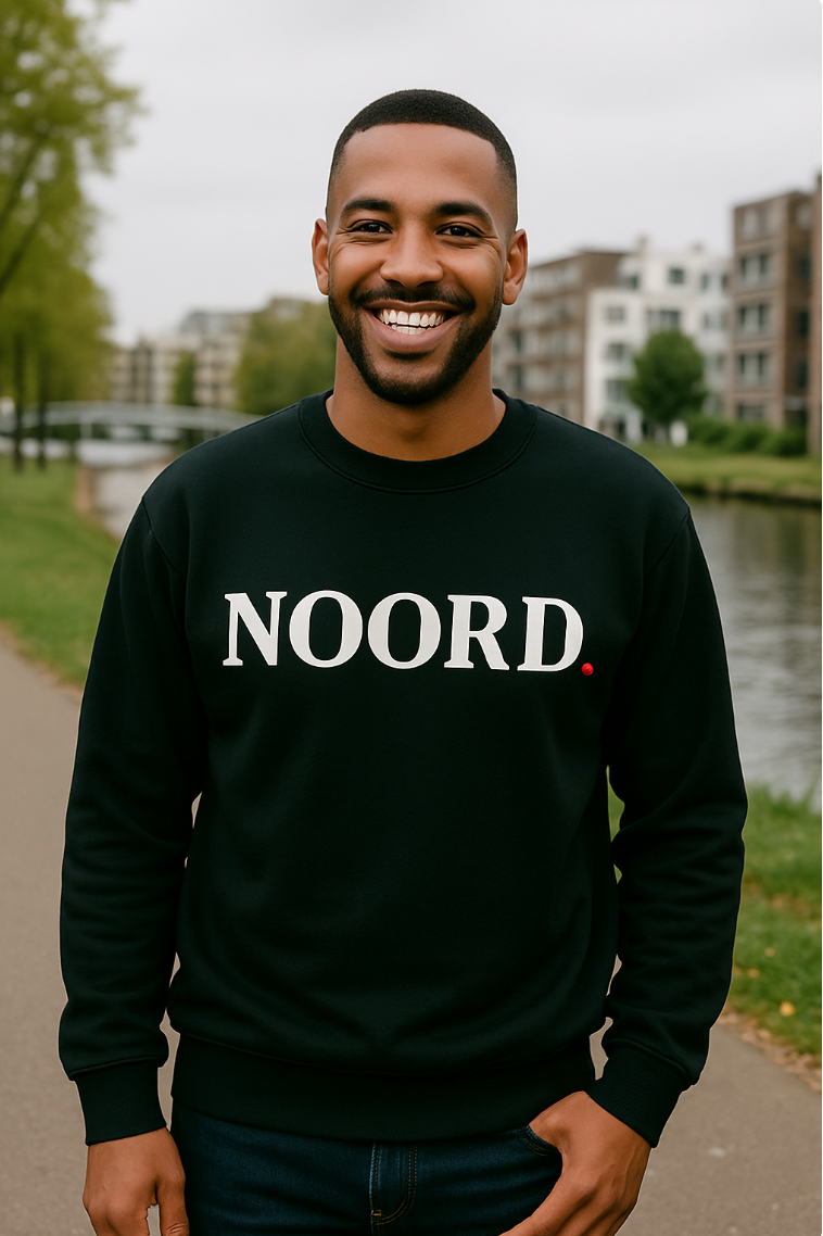 Noord sweater zwart